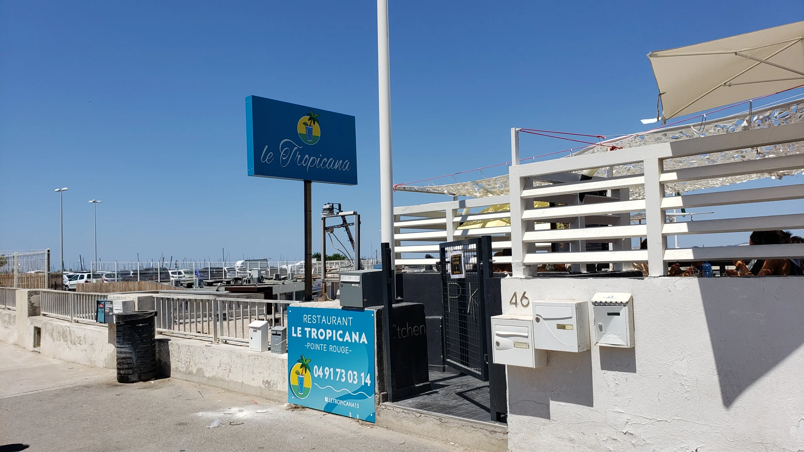 Enseigne lumineuse - tropicana